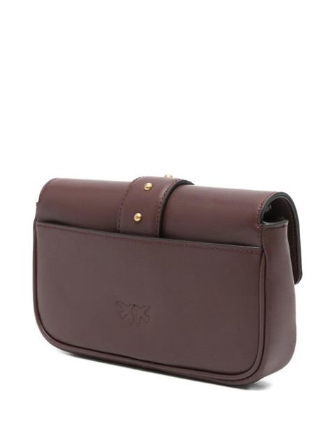PINKO Love One Simply Pocket mini bag - Brown