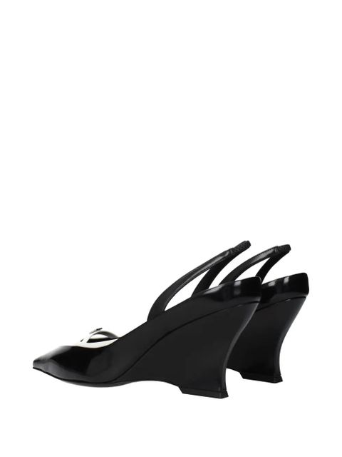 Givenchy 4G logo wedge sandals - Black