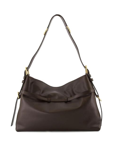 Givenchy medium Voyou buckle-fastening calfskin shoulder bag - Brown - zdjęcie produktu nr 2