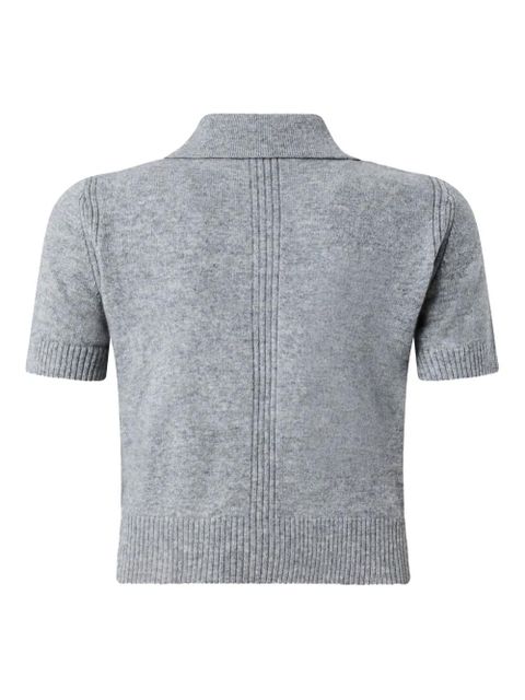 PINKO short-sleeve polo top - Grey - zdjęcie produktu nr 2