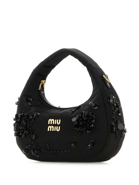 Miu Miu Mini Wander tote bag - Black - zdjęcie produktu nr 2