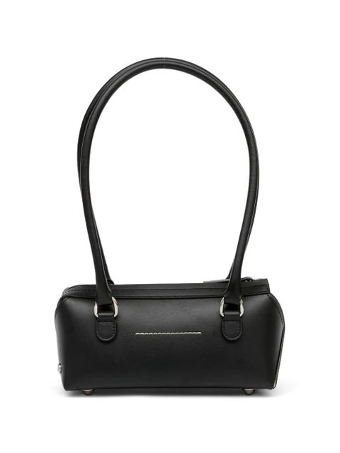 MM6 Maison Margiela mini Bauletto J logo shoulder bag - Black