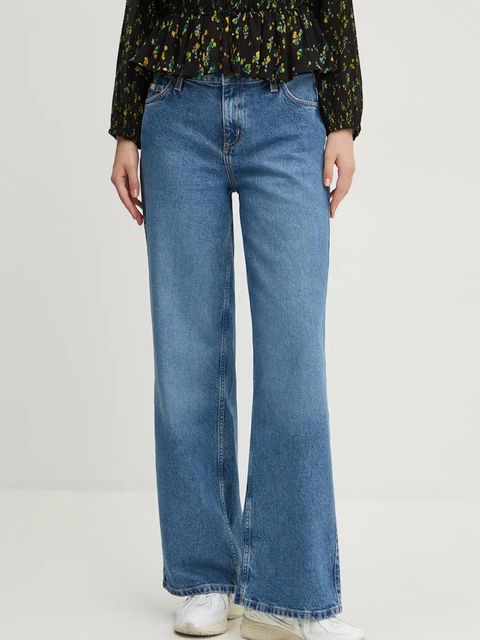 Guess Jeans jeansy damskie kolor niebieski W4BA0Y D5CC4 - zdjęcie produktu nr 1