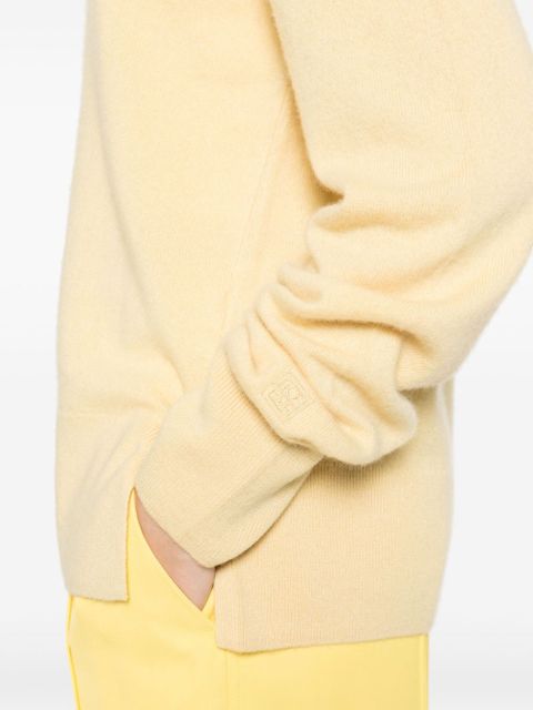 TOTEME crew-neck sweater - Yellow