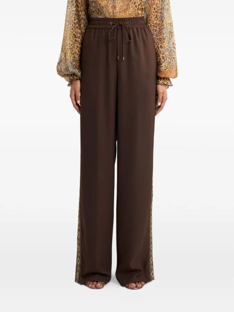 ETRO drawstring wide-leg trousers - Brown - zdjęcie produktu nr 2