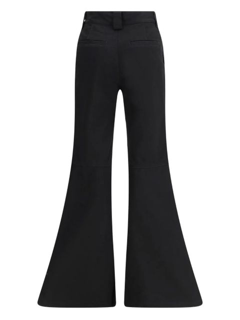 Balenciaga flare trousers - Black