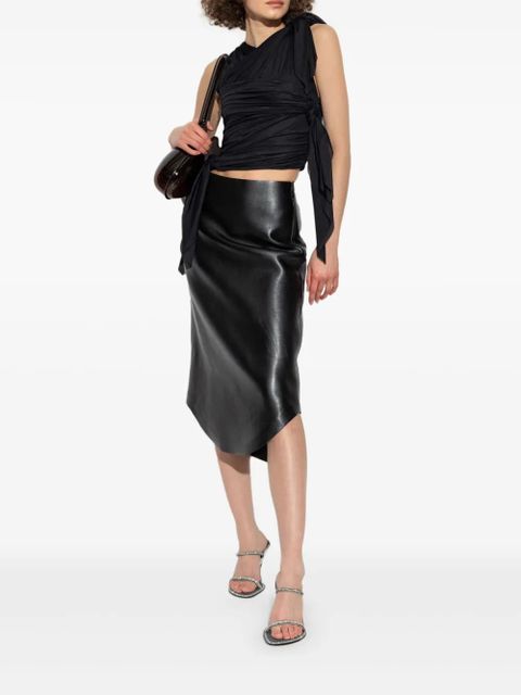 Diesel O-Lux midi skirt - Black - zdjęcie produktu nr 2