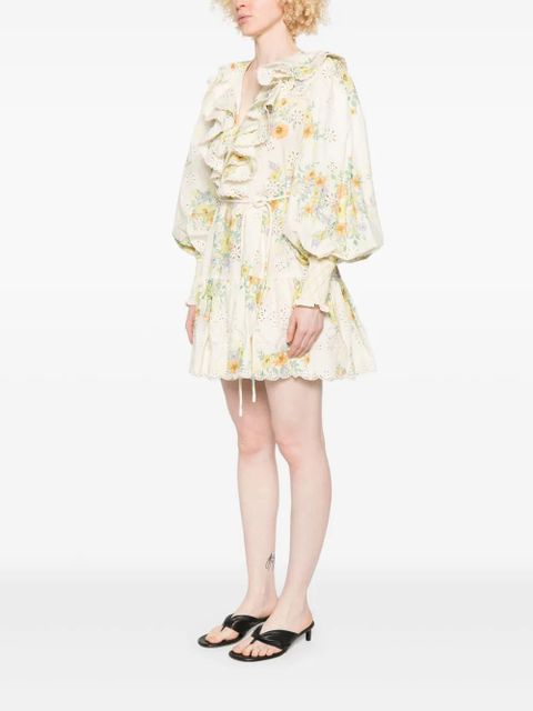 ALEMAIS Juliette mini dress - Neutrals - zdjęcie produktu nr 2