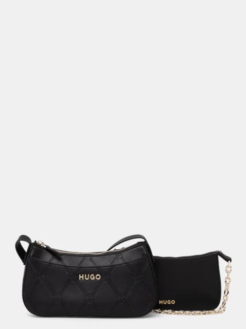 HUGO torebka kolor czarny 50536133