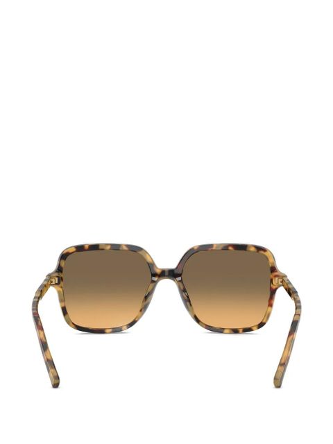 Dolce & Gabbana oversized-frame sunglasses - Brown