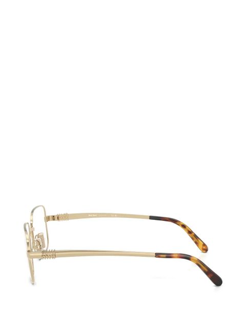 Miu Miu Eyewear square-frame glasses - Gold
