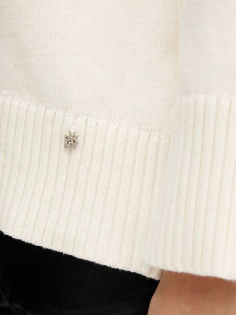 Dkny sweter damski kolor beżowy lekki DJ5R0889