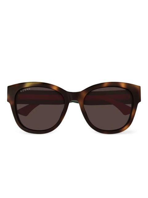 Gucci Eyewear cat-eye sunglasses - Brown - zdjęcie produktu nr 1