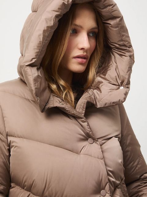 Medicine kurtka puchowa kolor beżowy