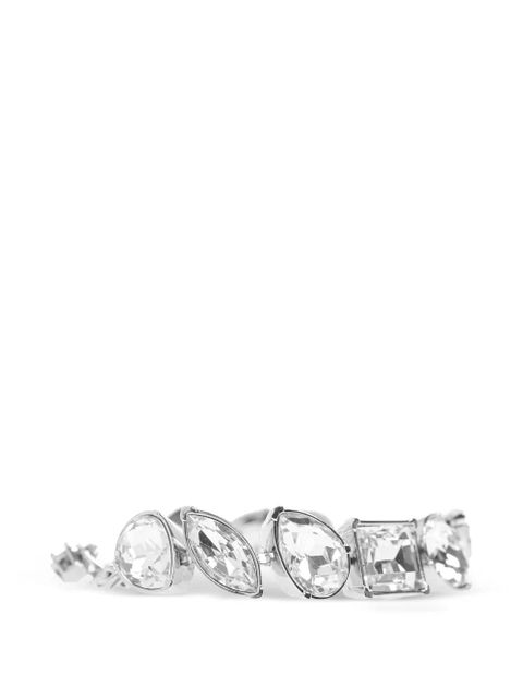 Alexander McQueen lobster clasp-fastening bracelet - Silver
