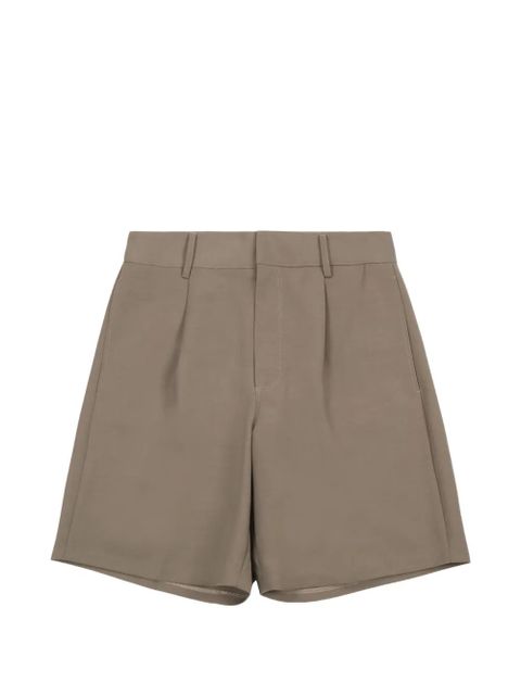 ENTIRE STUDIOS pleated tailored shorts - Neutrals - zdjęcie produktu nr 1