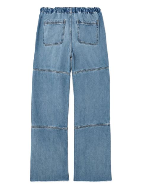 RE/DONE Beach panelled drawstring jeans - Blue - zdjęcie produktu nr 2