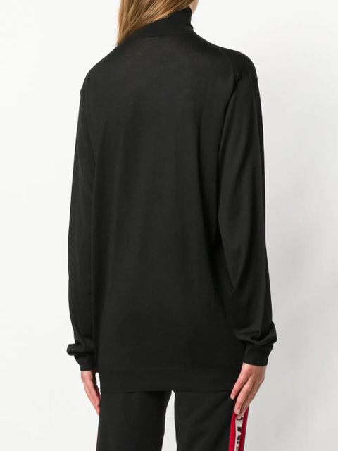 Prada turtleneck jumper - Black