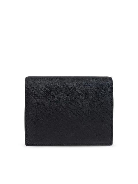 Vivienne Westwood bi-fold logo plaque wallet - Black