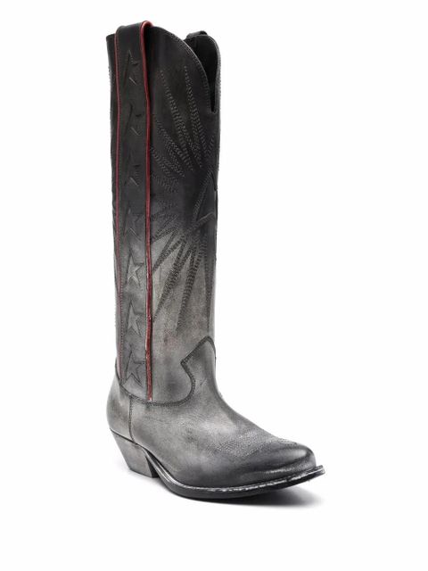 Golden Goose pointed-toe boots - Black - zdjęcie produktu nr 2