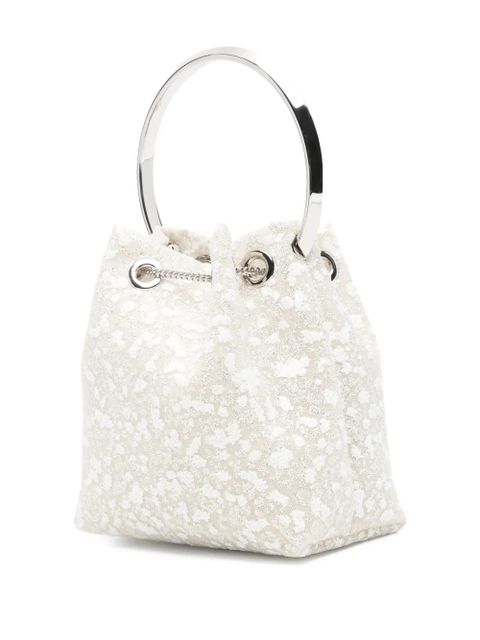 Jimmy Choo Bon Bon bucket bag - Neutrals