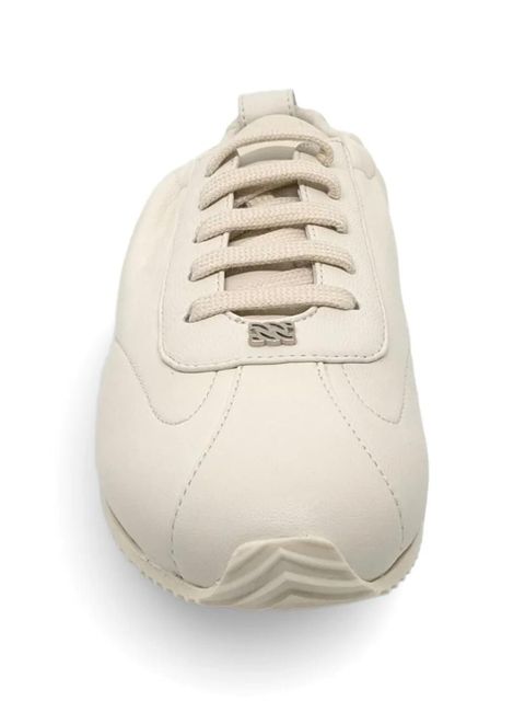 Casadei elasticated leather sneakers - Neutrals