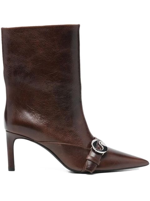 Coperni 75mm belted boots - Brown - zdjęcie produktu nr 1