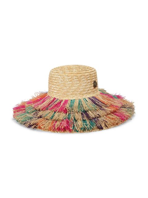 Kurt Geiger London kapelusz słomkowy damski Raffia Wide Brim Hat - zdjęcie produktu nr 1