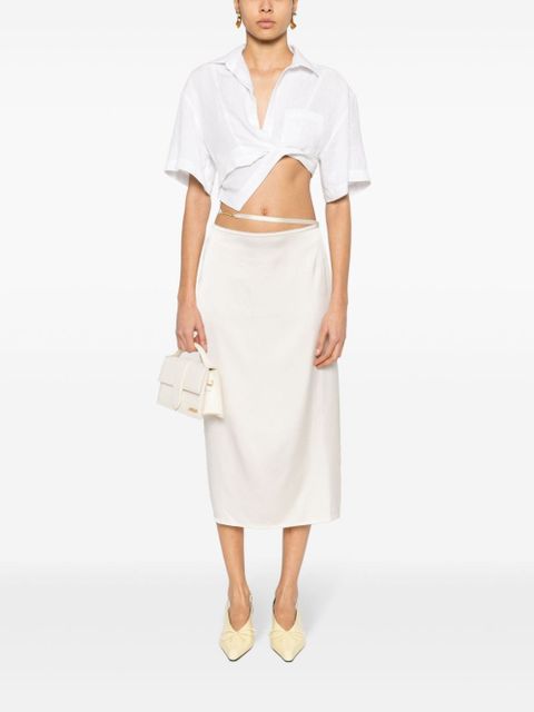 Jacquemus La Jupe Notte midi skirt - Neutrals