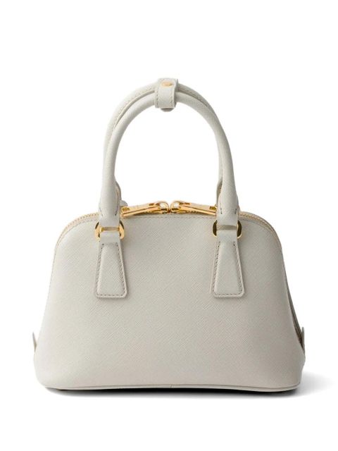 Prada Promenade saffiano leather mini bag - White