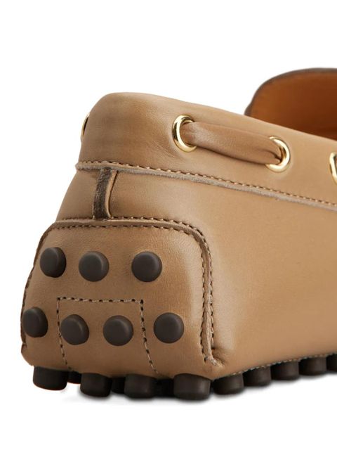 Tod's bow-detail loafers - Neutrals