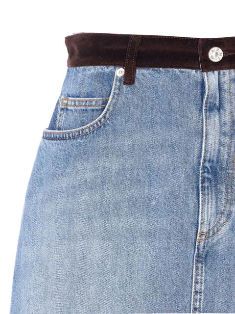 Marni denim mini skirt - Blue