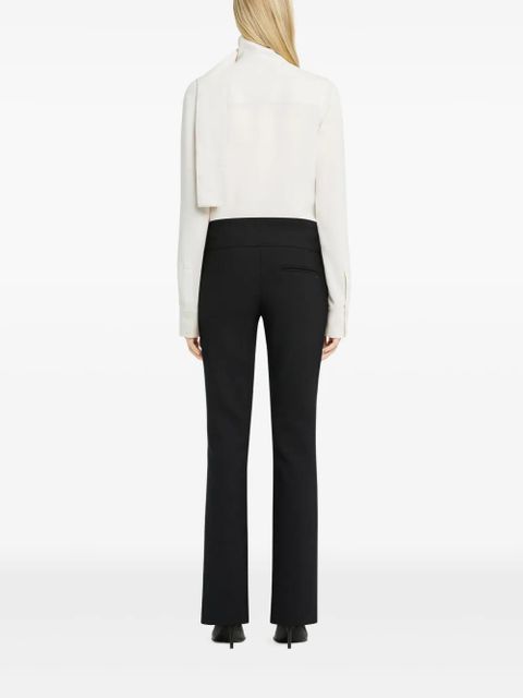 Courrèges scarf-detail blouse - White