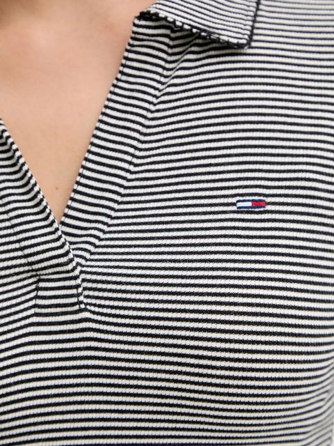 Tommy Jeans longsleeve kolor czarny DW0DW21933