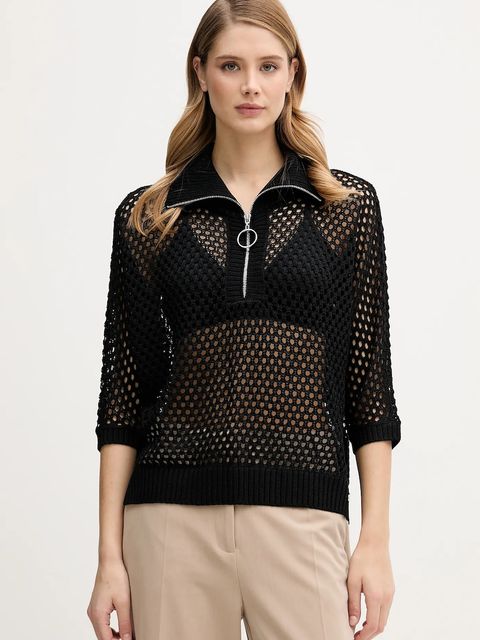 Joseph Ribkoff sweter damski kolor czarny lekki 261634 - zdjęcie produktu nr 1