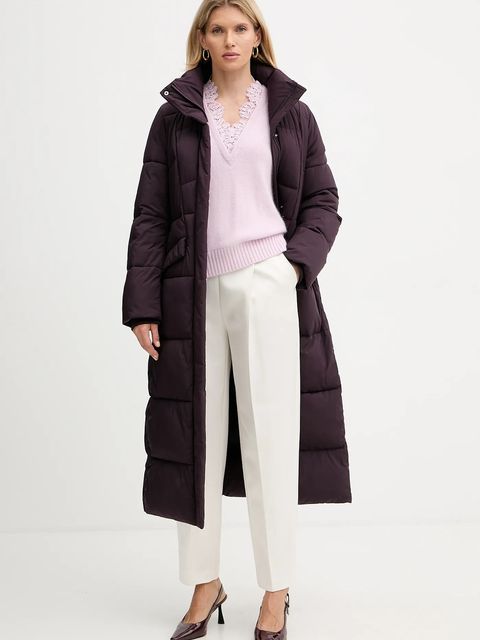 BOSS kurtka kolor fioletowy zimowa 50546844