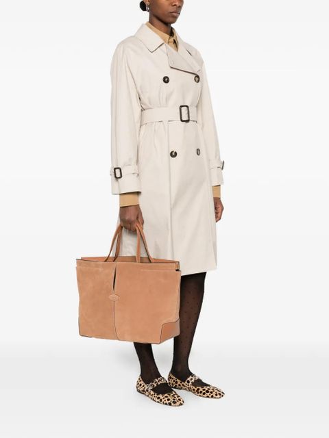 Tod's medium Di Bag Folio panelled tote bag - Brown - zdjęcie produktu nr 2