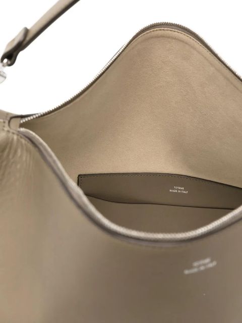 TOTEME Bevel leather shoulder bag - Brown - zdjęcie produktu nr 2