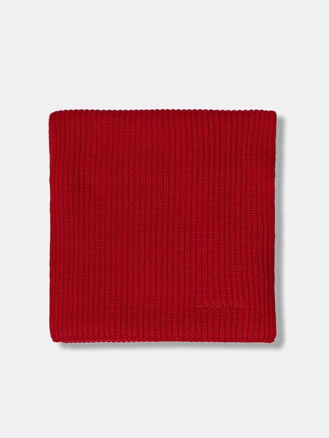 Lanvin szalik wełniany damski kolor beżowy wzorzysty 710009252 - zdjęcie produktu nr 2