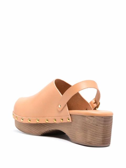 Ancient Greek Sandals Classic Closed 70mm leather clogs - Neutrals