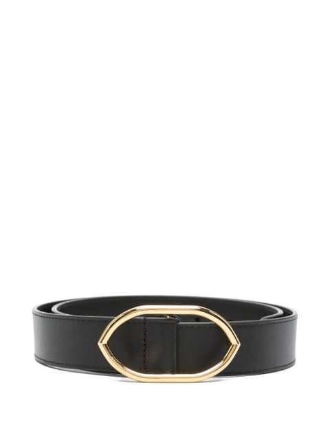 Jacquemus Calisson oval-buckle belt - Black