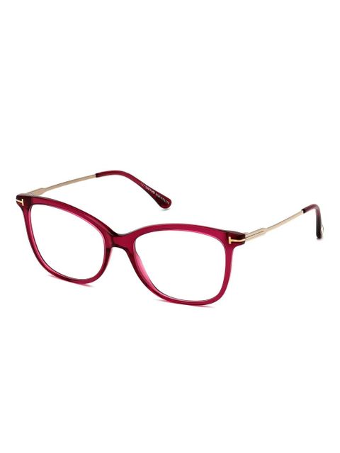 TOM FORD Eyewear square-frame glasses - Pink - zdjęcie produktu nr 2