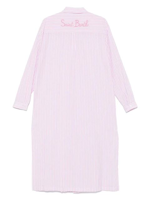 MC2 Saint Barth striped shirt dress - Pink - zdjęcie produktu nr 2