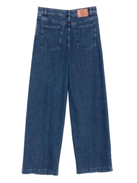 Ba&Sh pleated-detail jeans - Blue - zdjęcie produktu nr 2