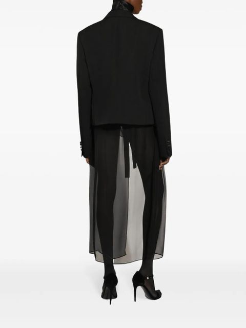 Dolce & Gabbana High-neck blouse - Black