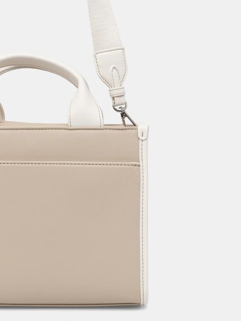 Dkny torebka kolor beżowy R52AZC80 - zdjęcie produktu nr 2