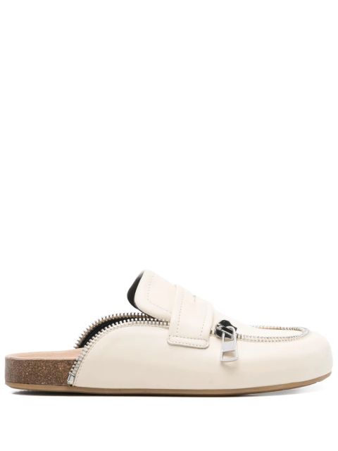 JW Anderson leather mules - Neutrals