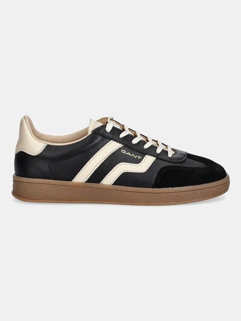 Gant sneakersy skórzane Cuzima damskie kolor czarny 31531040 - zdjęcie produktu nr 2