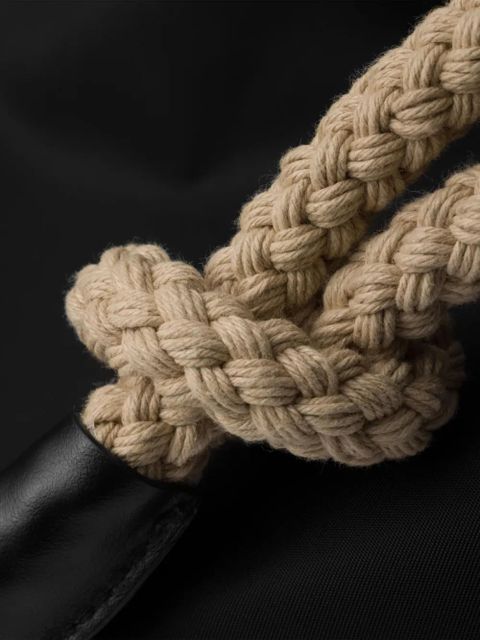 Prada large Mariner shoulder bag - Black