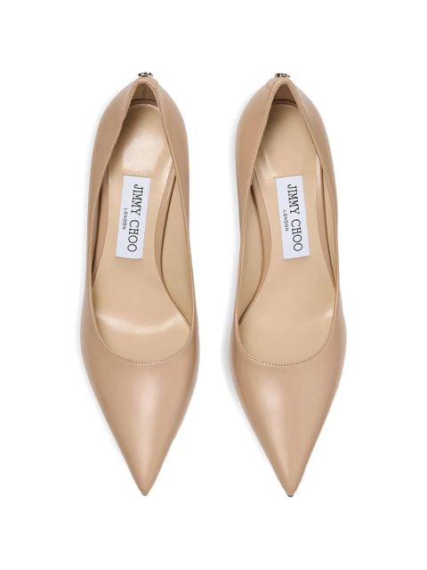 Jimmy Choo Love point toe pumps - Neutrals